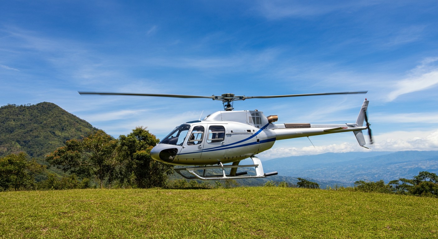 Balade en hélicoptère à Bucaramanga
