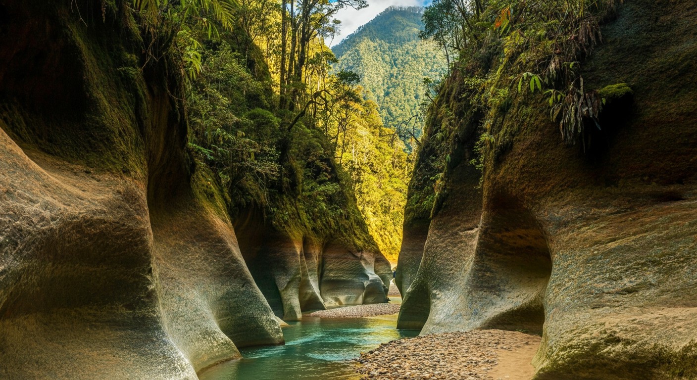 Canyoning in Kolumbien