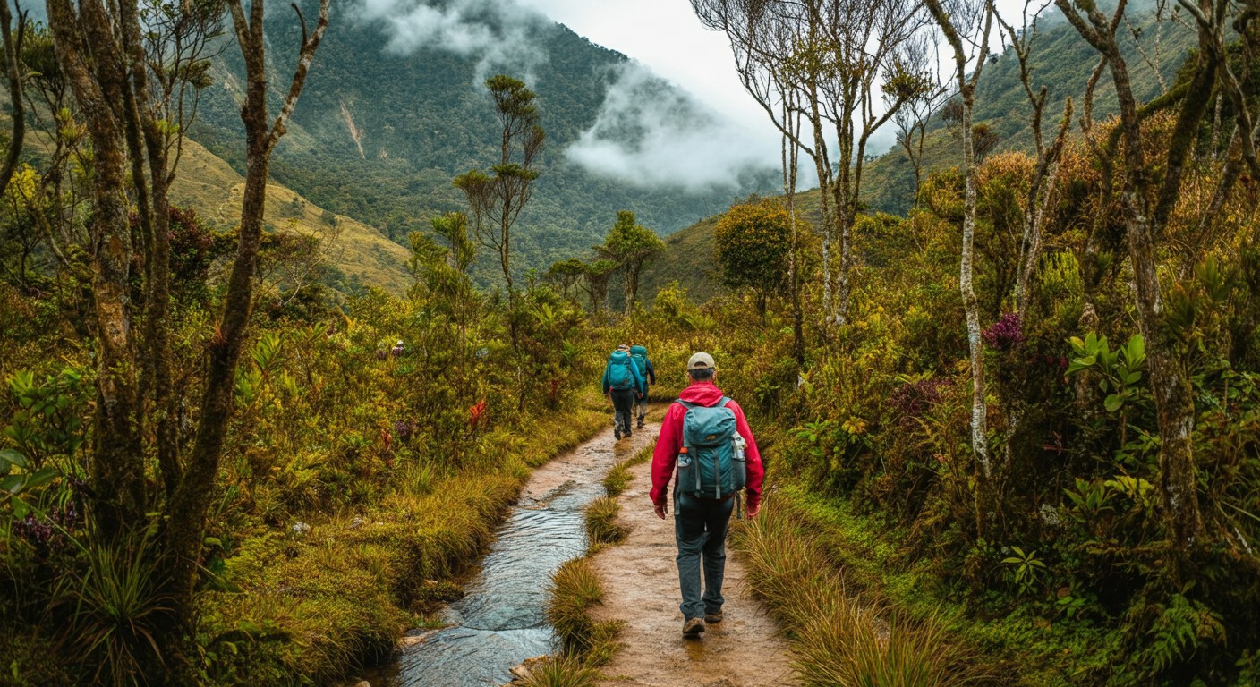 Randonnée à Distances en Colombie