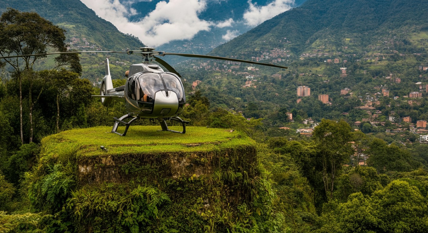 Passeios de Helicóptero em Medellín
