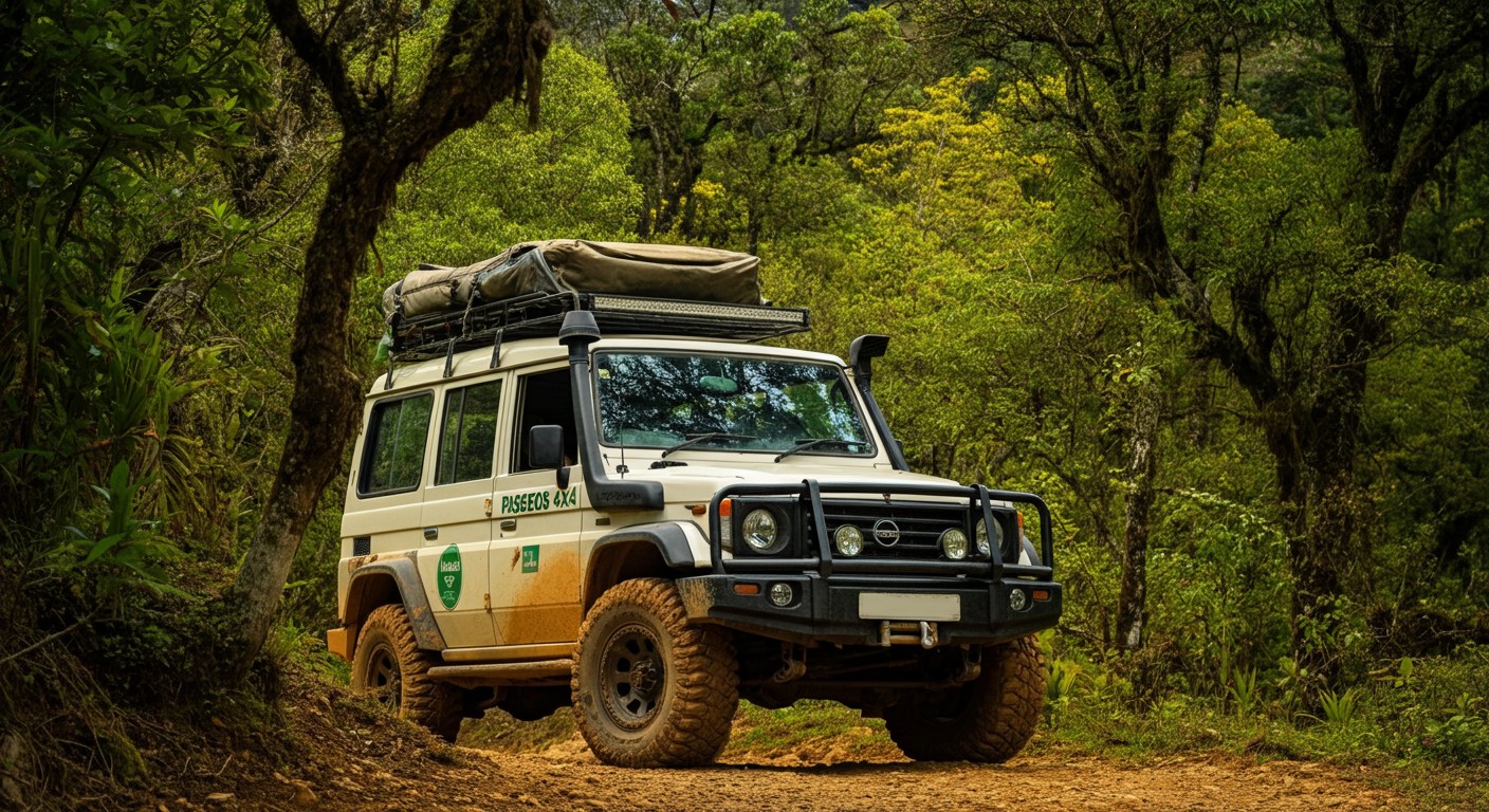 Balades en 4x4 en Colombie