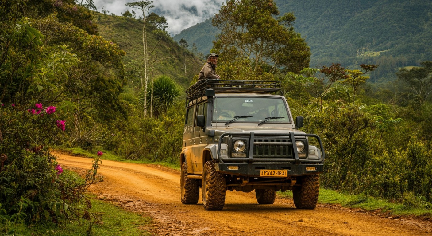 Balades en 4x4 à Villa de Leyva