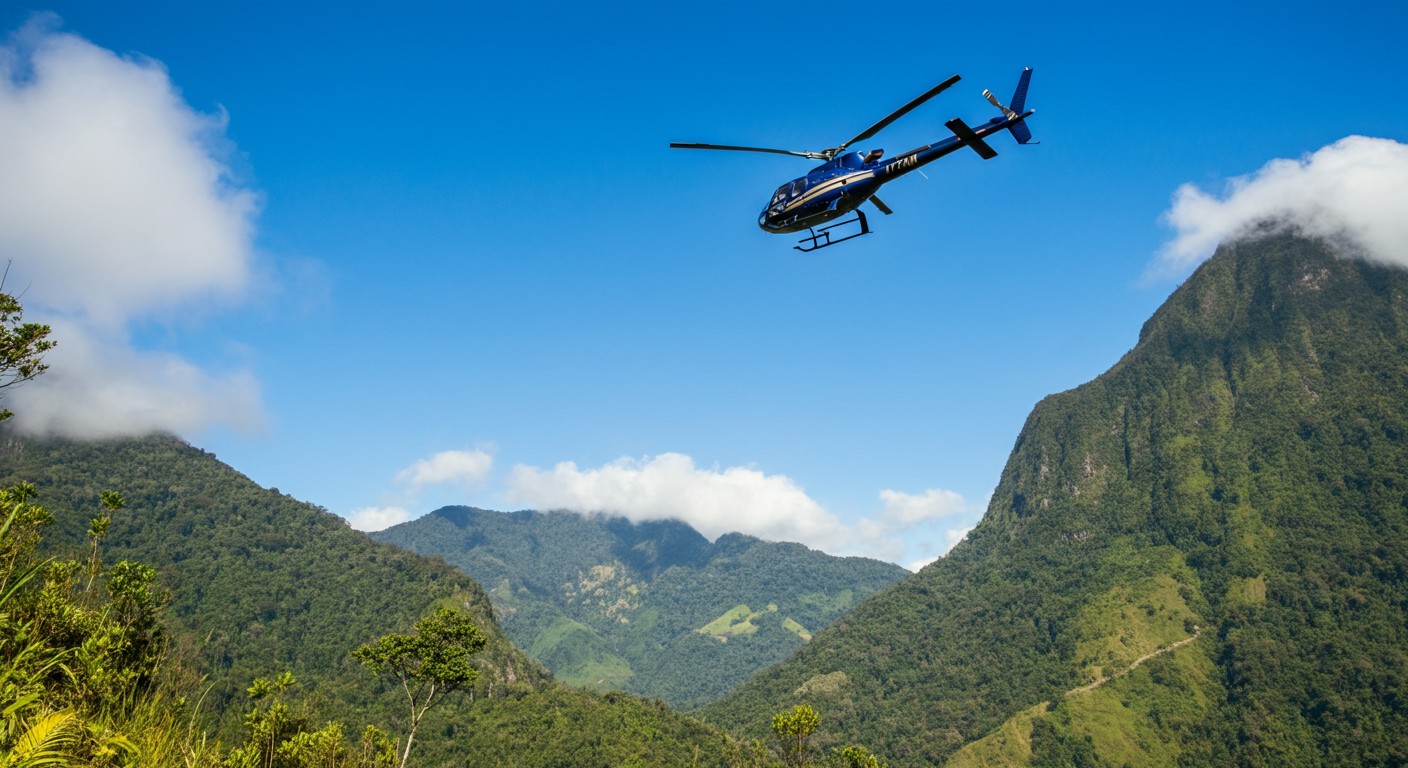 Helicopter Ride Tours in Colombia