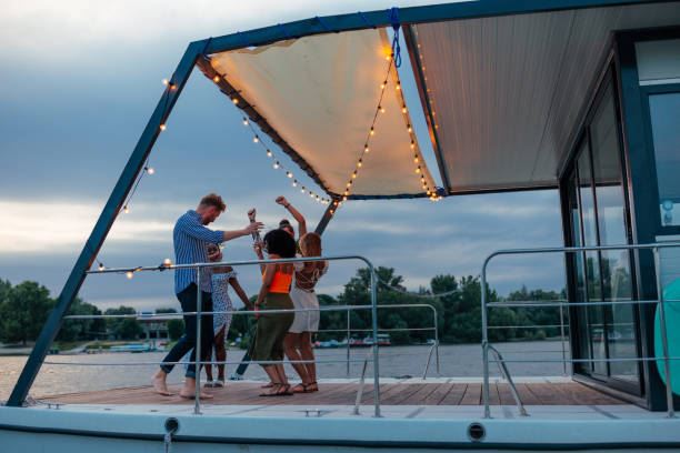 White Night On A Catamaran foto 5