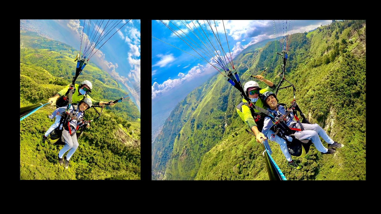 Fly Over Medellín In Paragliding foto 6