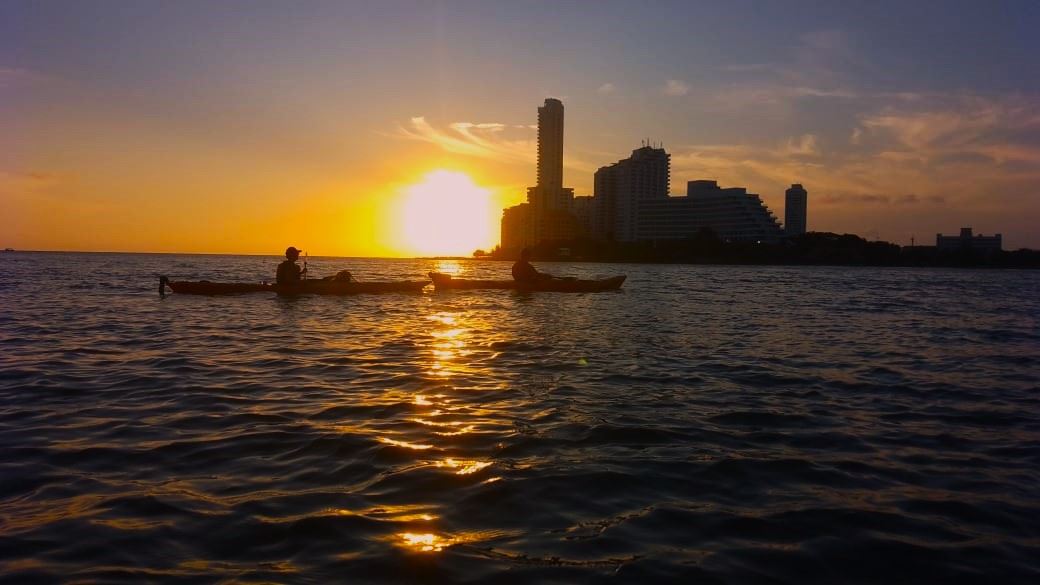 Sunset Cartagena En Kayak foto 2