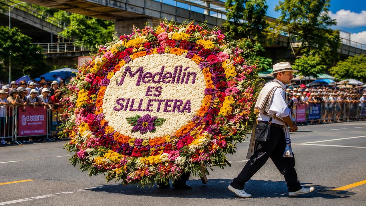 Feria De Las Flores: Desfile De Silleteros foto 4