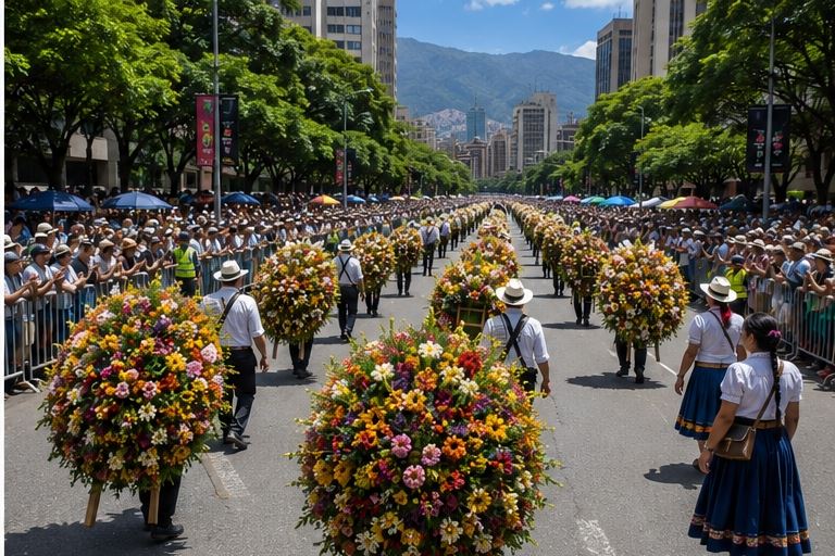 Feria De Las Flores: Desfile De Silleteros foto 6