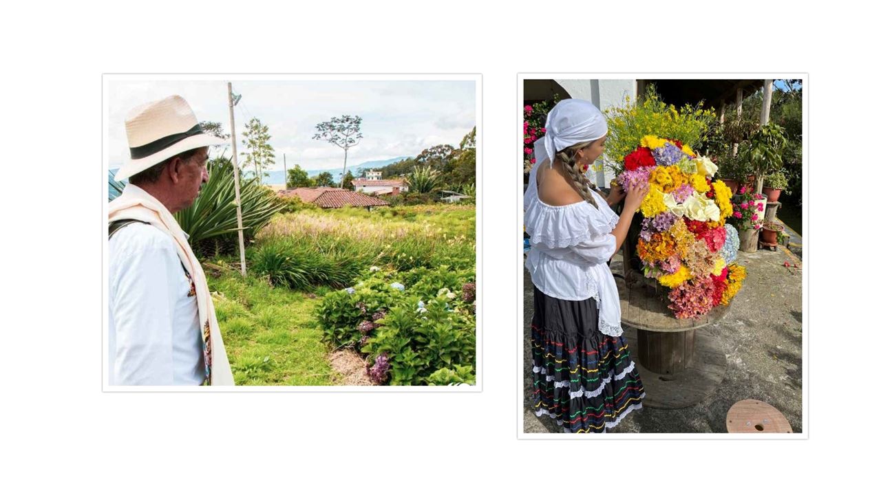 Silleteros-tour In Santa Elena – Blumenmesse 2024 foto 3