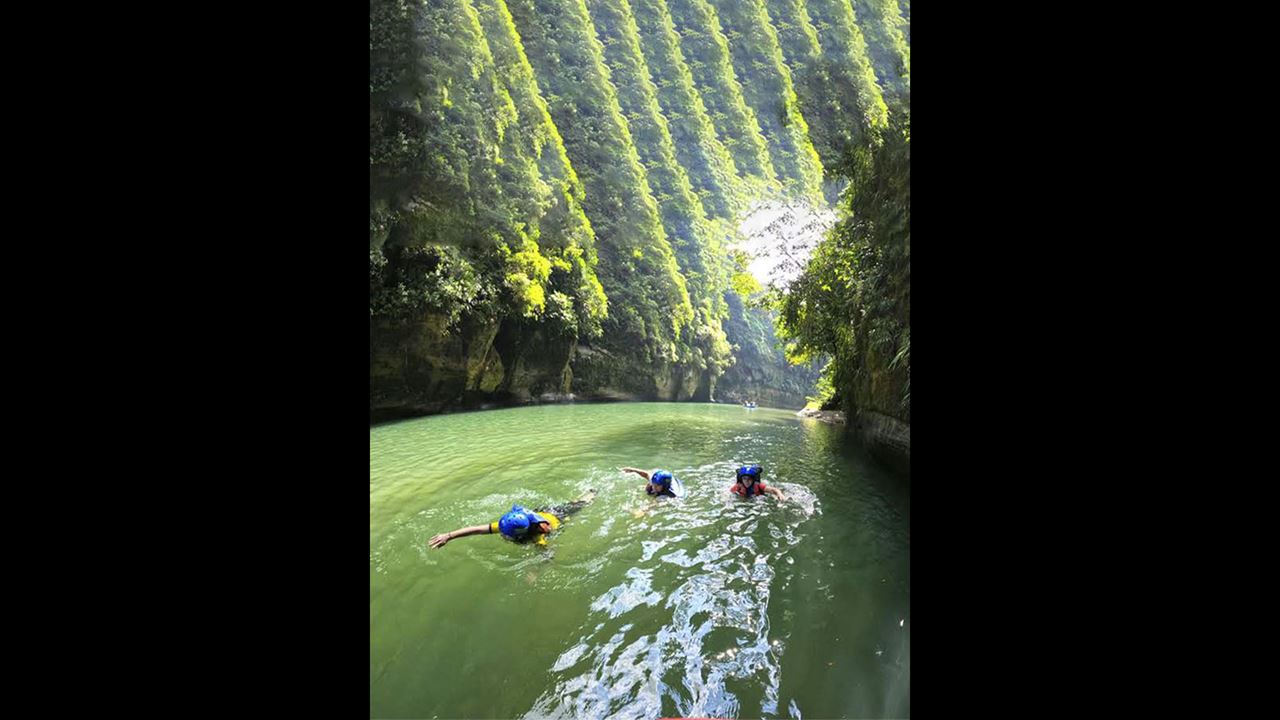 Rafting Im Güejar-fluss-canyon foto 5