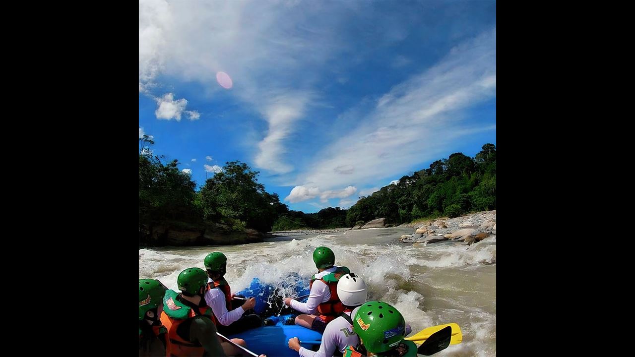Rafting Im Güejar-fluss-canyon foto 3