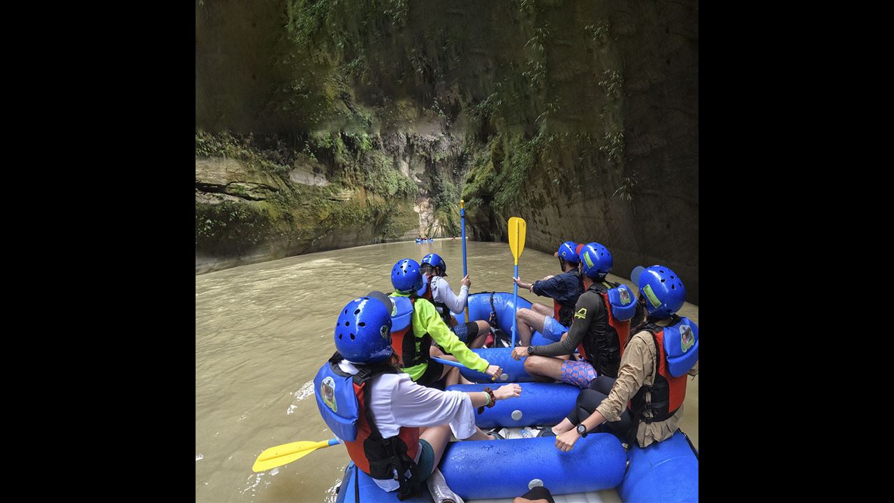 Rafting Im Güejar-fluss-canyon foto 6