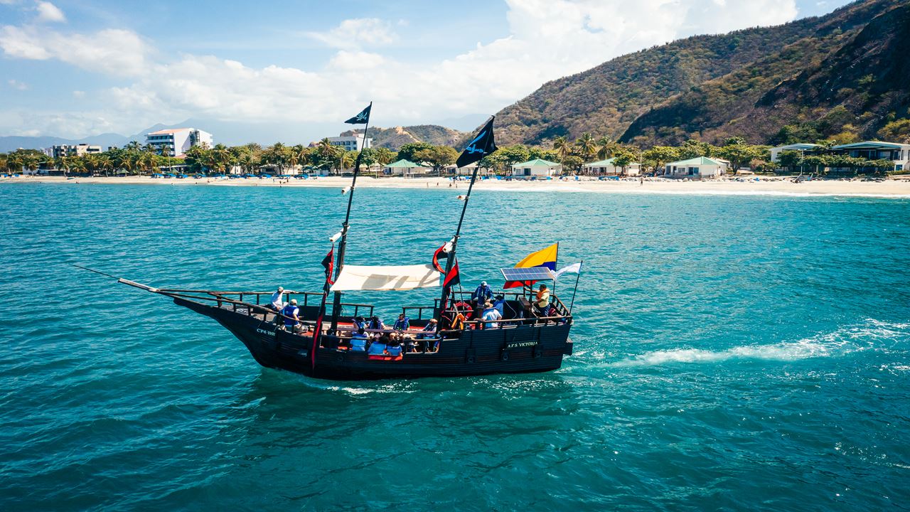 Paseo En Barco Pirata foto 1