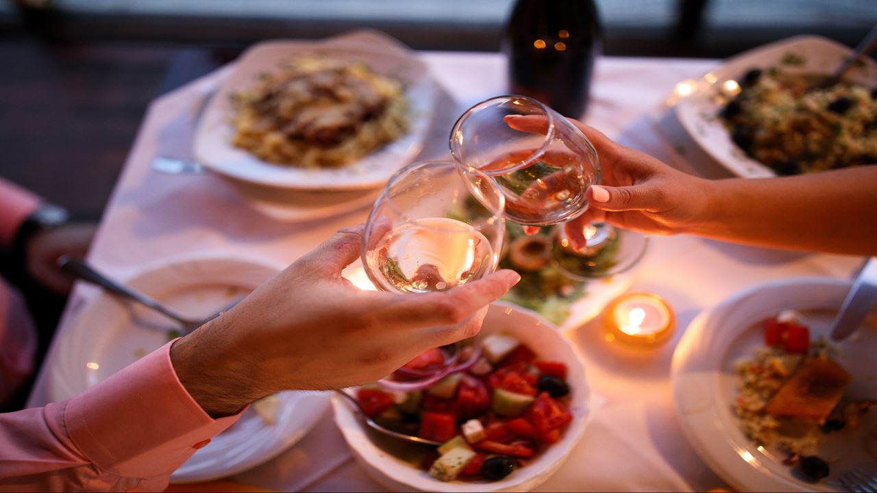 Coucher De Soleil Sur Le Mur Et Dîner Gastronomique foto 5