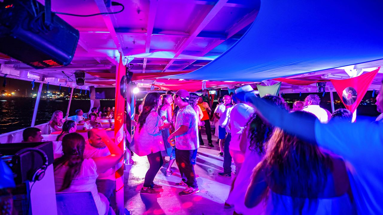 White Night On A Catamaran